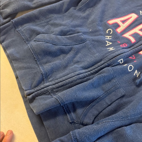 Aeropostale Heathered Blue Knit Sweater 🐯 - Picture 4 of 12